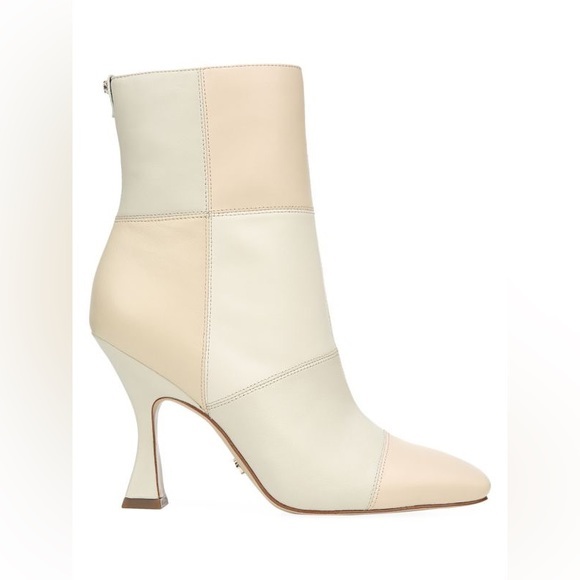 ‼️Sold Out! SAM EDELMAN
Olina Square-Toe Patchwork Leather Ankle Boots - Picture 12 of 15